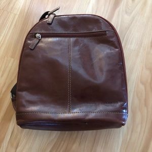 Jack George’s convertible leather backpack
